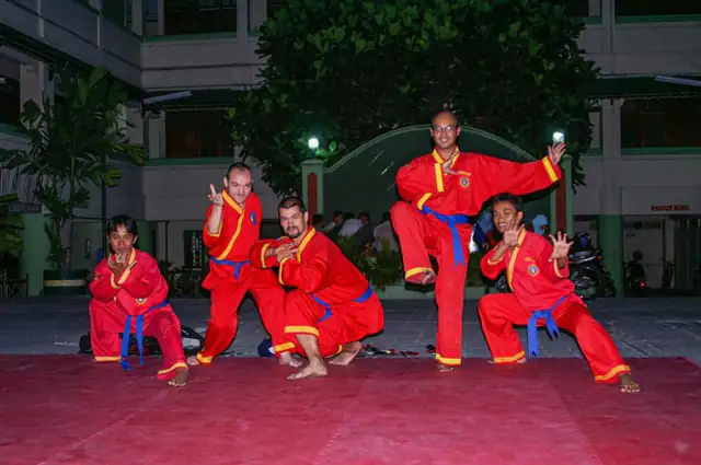 Edgar Dumas bij Tapak Suci